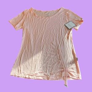 Laundry By Shelli Segal Light Pink Short Sleeve Tee